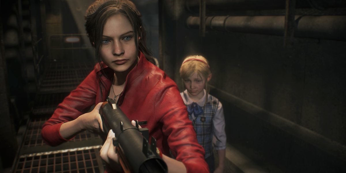 resident evil 2 remake review claire shelly