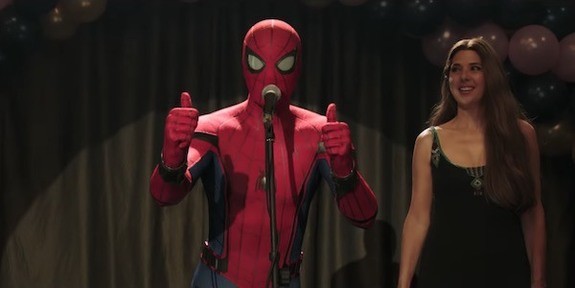 Spider-Man thumbs up