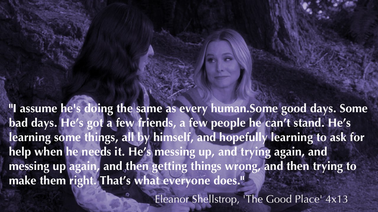 the best 'The Good Place' quotes life, morality and humanity