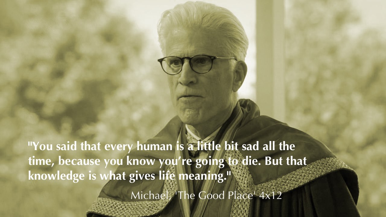 the best 'The Good Place' quotes life, morality and humanity