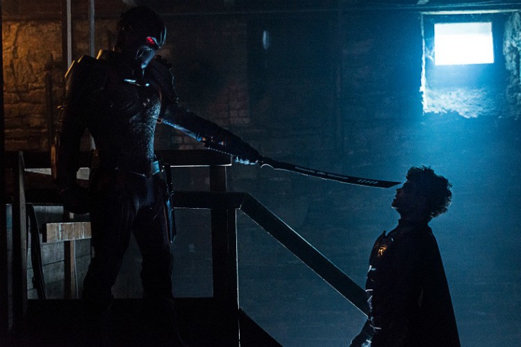 Jason and Deathstroke in Titans 2x05