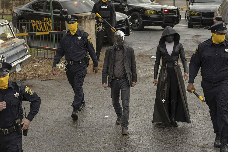 Police in Watchmen episode 1