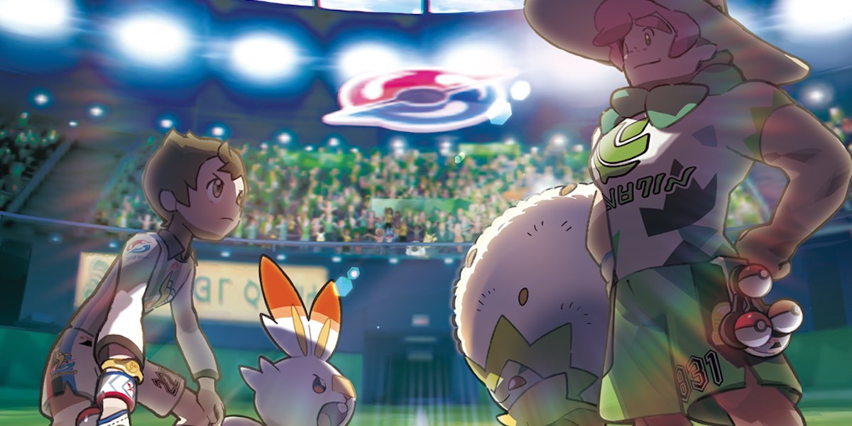 Pokémon sword and shield release day gym leaders
