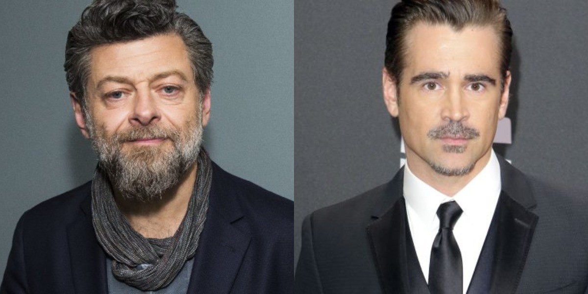 The Batman Andy Serkis and Colin Farrell