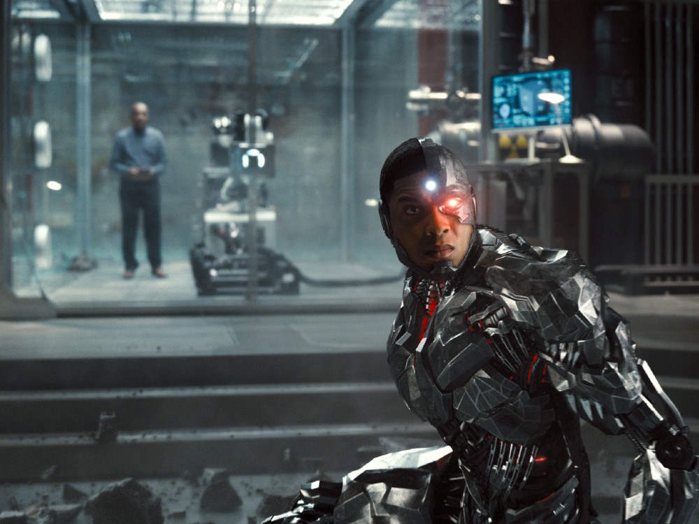 Cyborg in Zack Snyder's Justice League