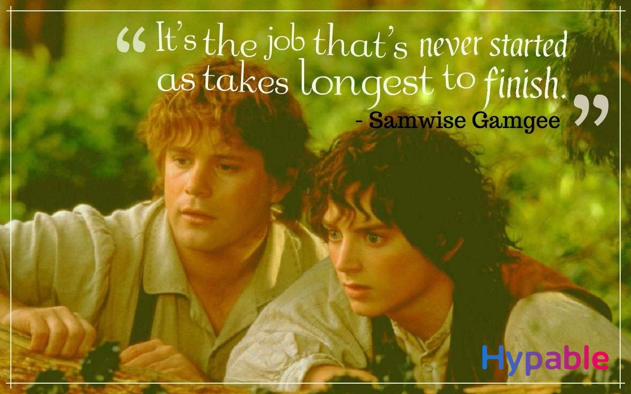 sam and frodo quotes