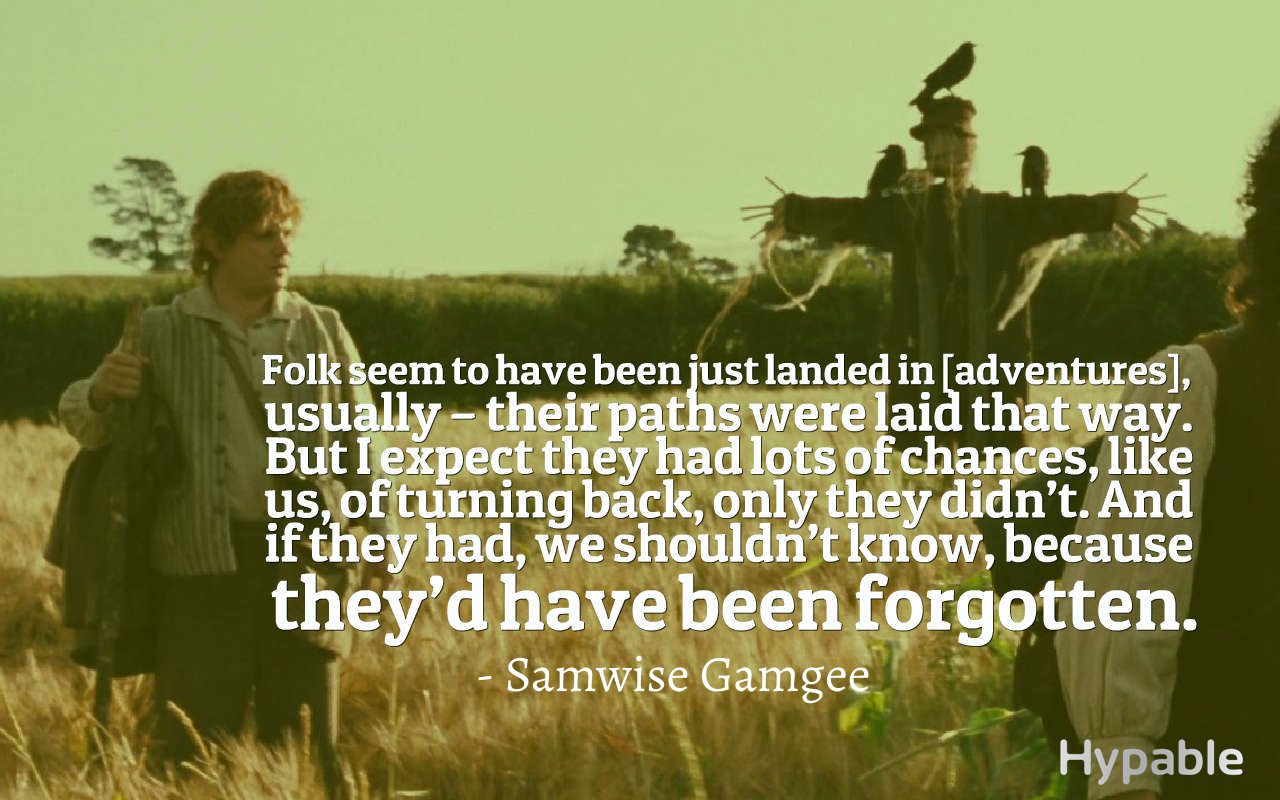 The Best Lord Of The Rings Quotes Are Sure To Give You Hope